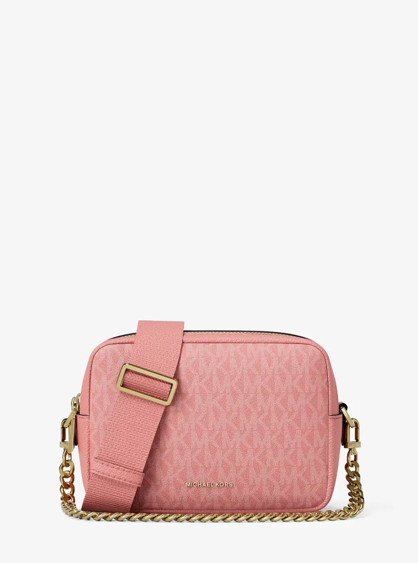Bryant Medium Signature Logo Camera Crossbody Bag