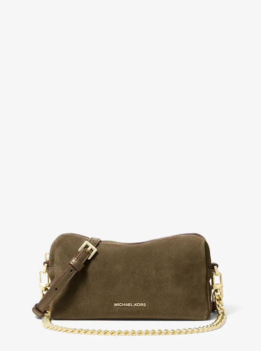 Bryant Small Suede Convertible Crossbody Bag