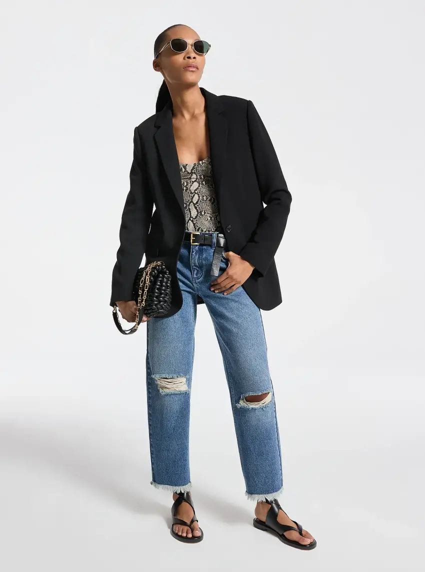 Crepe Blazer
