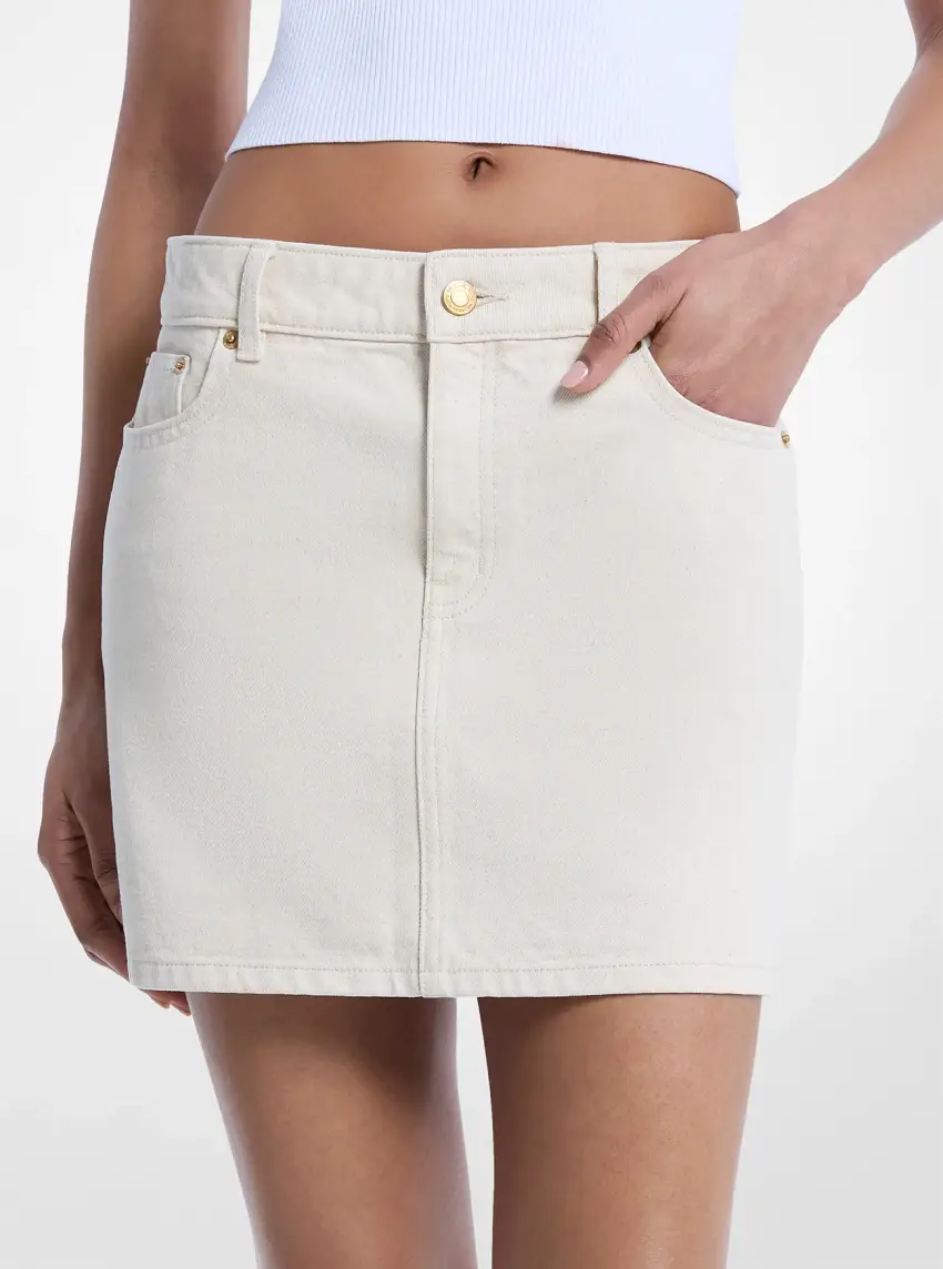 Denim Mini Skirt