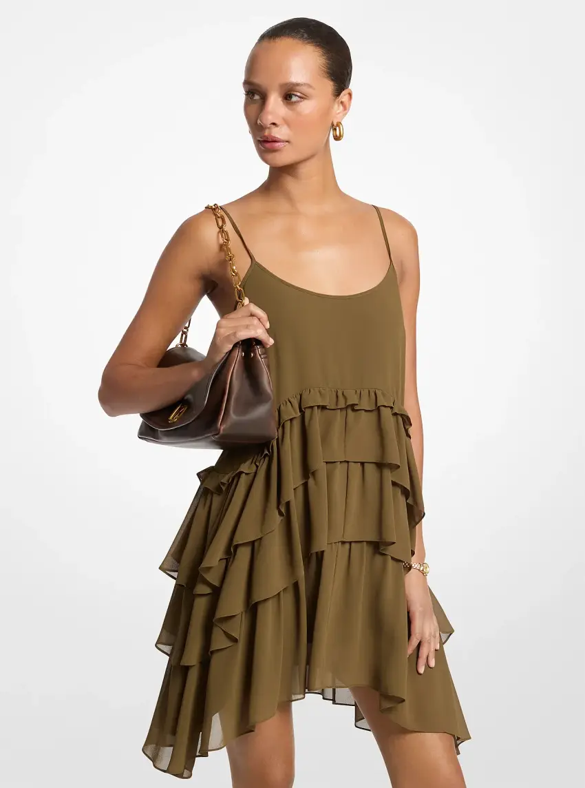 Georgette High-Low Tank Dress