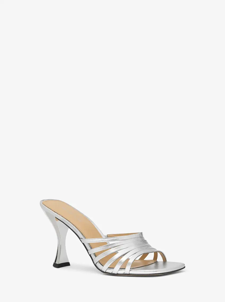 Haisley Metallic Leather Sandal