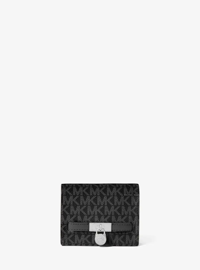 Hamilton Moderne Small Signature Logo Wallet