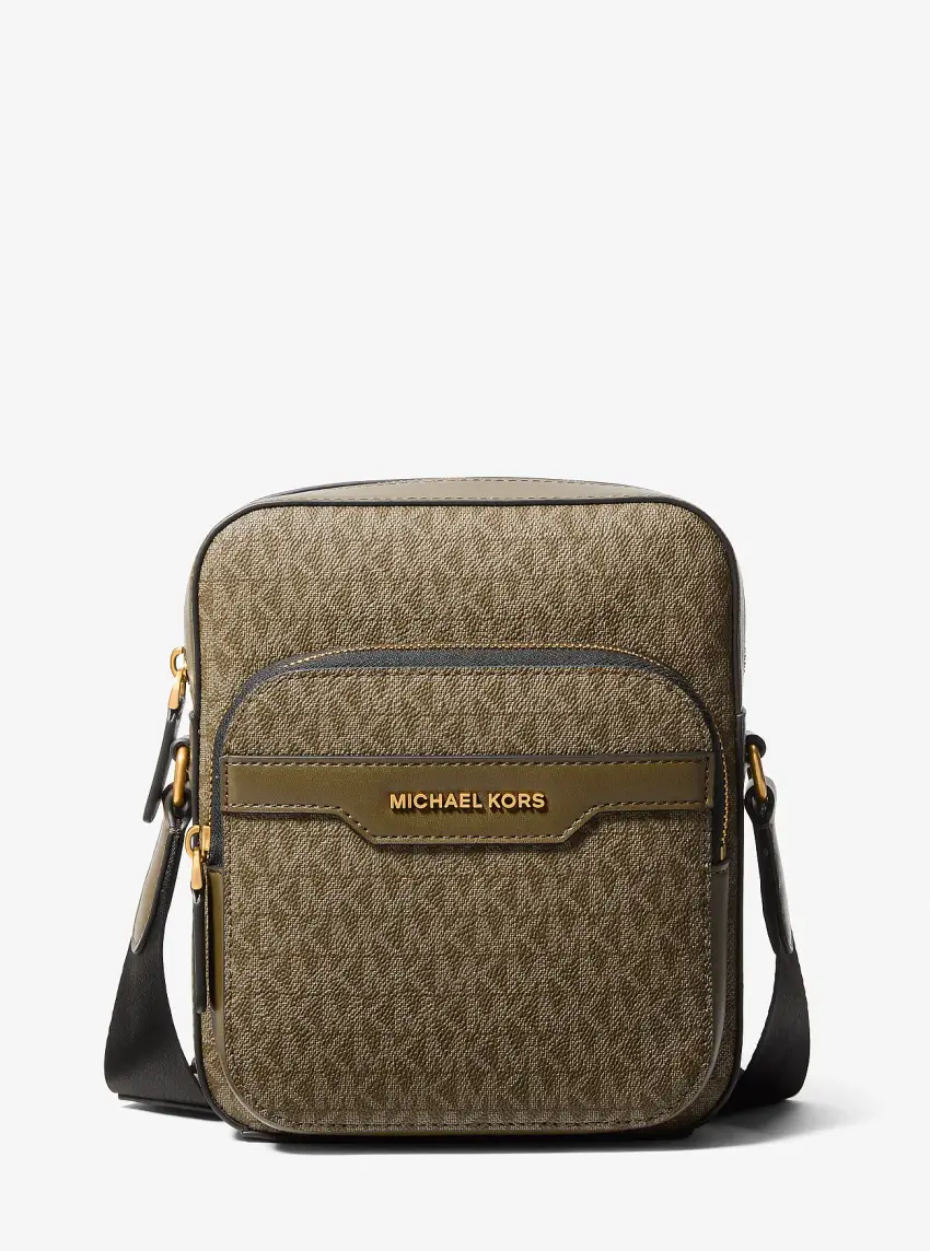 Hudson Mini Signature Logo Flight Bag