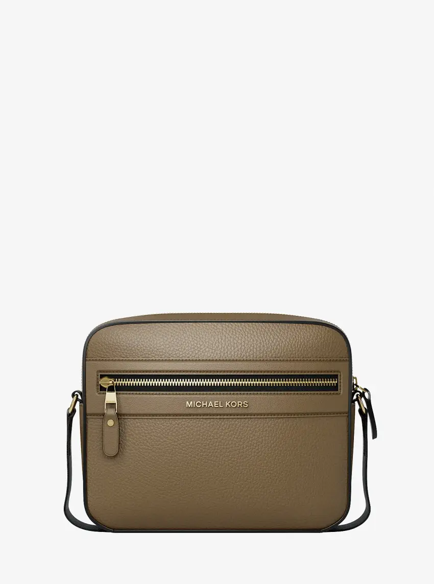 Jet Set Pebbled Leather Crossbody Bag