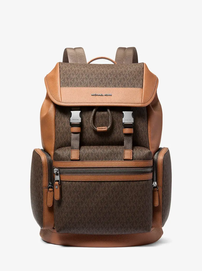 Jet Set Signature Logo Backpack