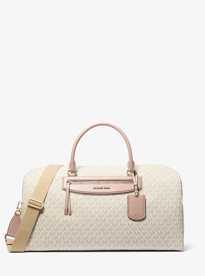 Jet Set Travel Extra-Large Signature Logo Weekender Bag