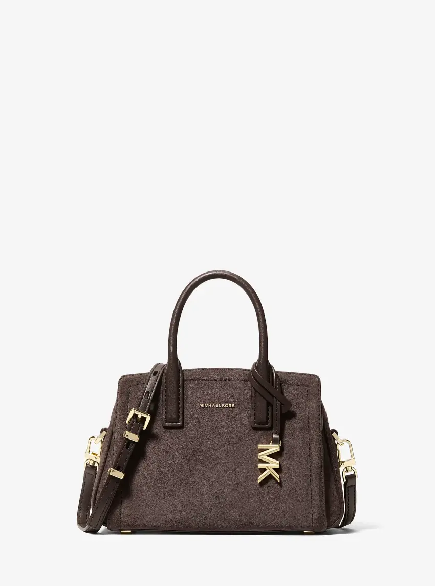 Laila Extra-Small Suede Convertible Crossbody Bag