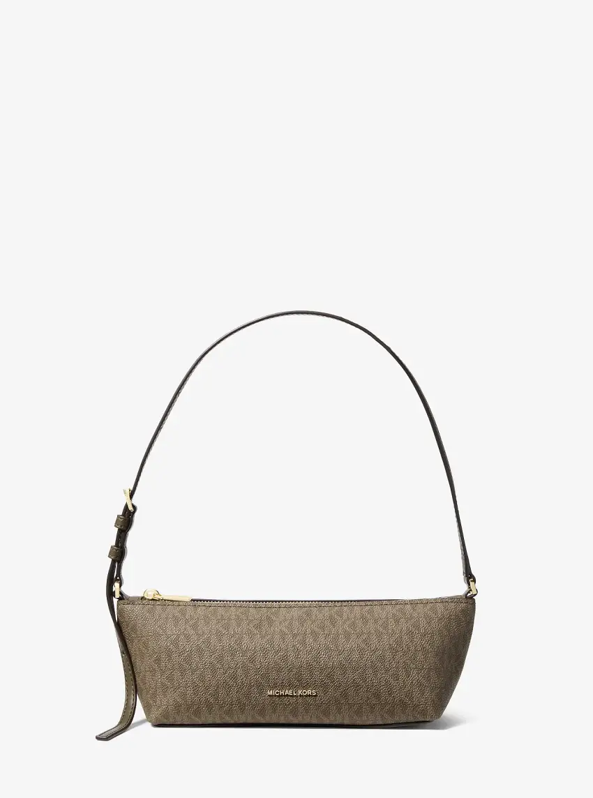Laila Small Signature Logo Satchel