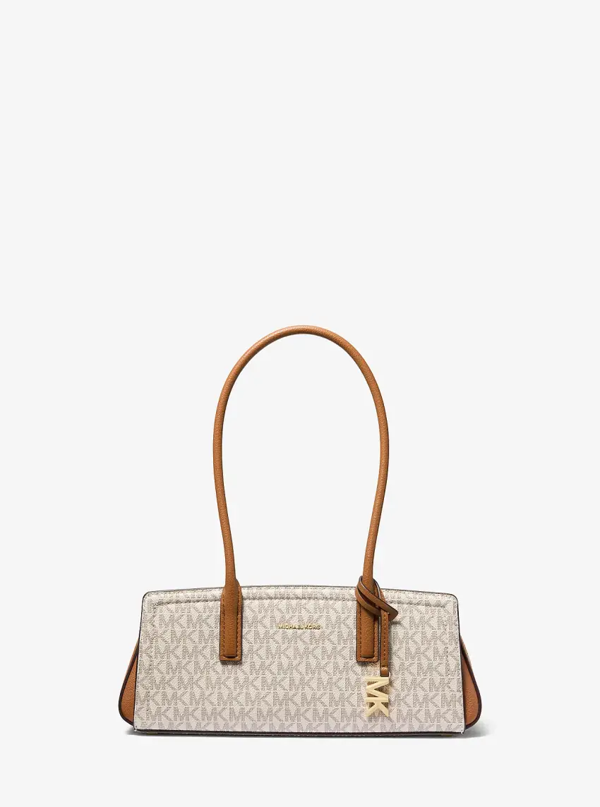 Laila Small Signature Logo Shoulder Bag