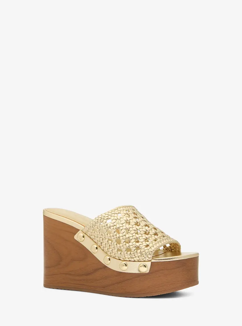 Mayes Woven Wedge Sandal