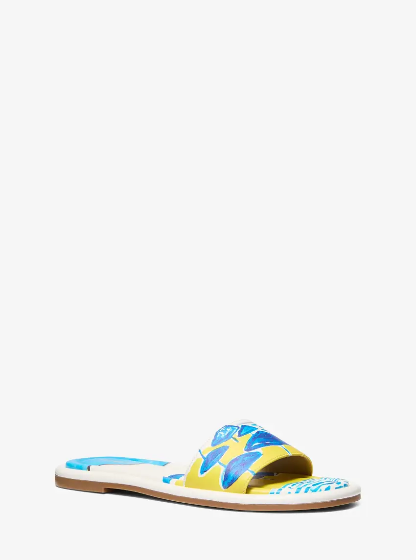 Michael Kors X Christina Zimpel Dana Slide Sandal