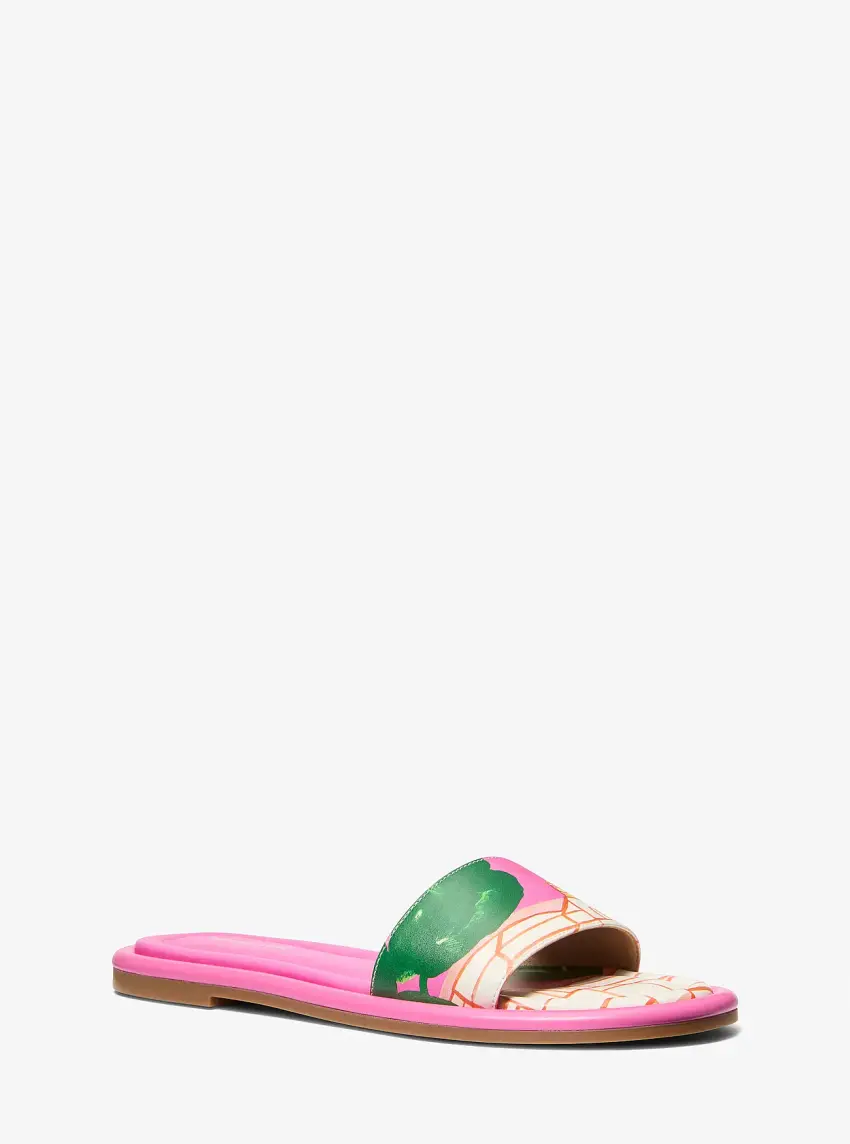 Michael Kors X Christina Zimpel Dana Slide Sandal