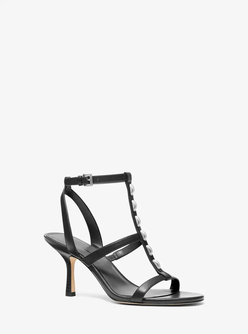 Nara Studded Leather Sandal