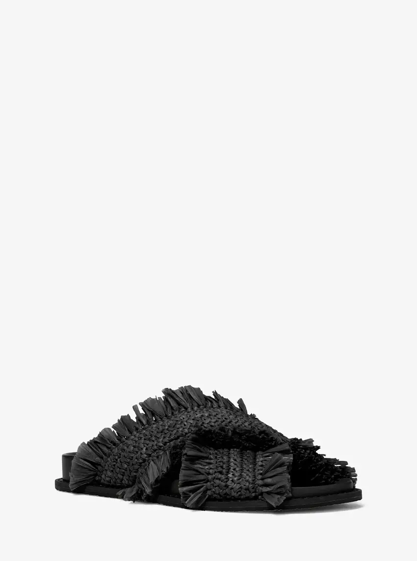 Peyton Fringe Crocheted Sandal
